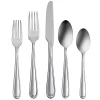 Silver Dylan 20-pc. Everyday Flatware Set