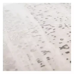 Silver Stripe Cotton Pillow