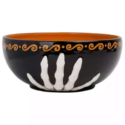 Skeleton Hands Ceramic Bowl