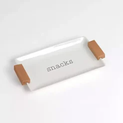 Snack Acacia Wood Serving Tray