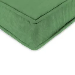 Solid Green Outdoor Deep Seat Cushion