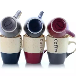 Speckled 6-pc. Coffee Mugs with Stand