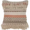 Spice and Natural Chic Fringe Pillow
