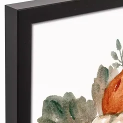 Spooky Chic Pumpkins Halloween Plaque