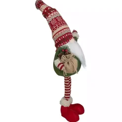 Standing Bearded Gnome Christmas Figurine