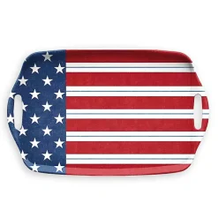 Stars and Stripes Melamine Serving Tray