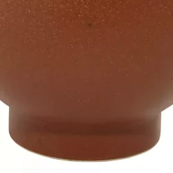 Terracotta Modern Ceramic Vases, Set of 2