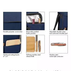 Texas A&M Aggies Wine & Cheese Tote