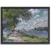 The Seine at Argenteuil Framed Canvas Art Print
