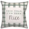 This Year I've Been Nice Christmas Pillow