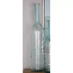 Tinted Farmhouse Glass Bottle Vase