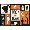 Trick or Treat Collage Canvas Art Print