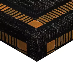 Trick or Treat Polka Dot Pumpkin Canvas Art Print