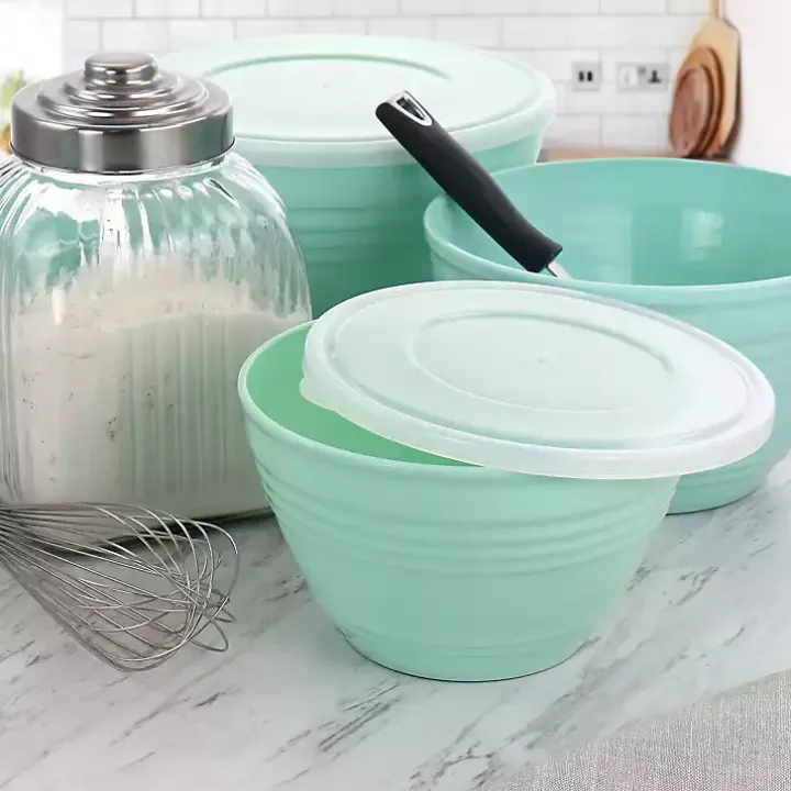 Turquoise Martha Stewart 8-pc. Storage Bowls