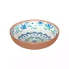 Turquoise Melamine Rio Ceral Bowls, Set of 6