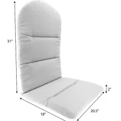 Turquoise Outdoor Adirondack Cushion