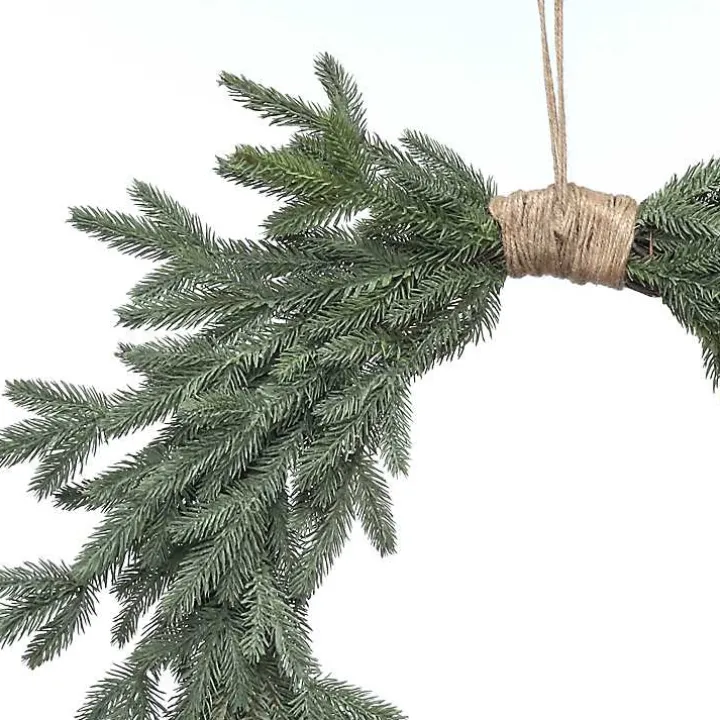 Twine Bound Fir Branch Wreath