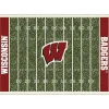 University of Wisconsin Homefield Area Rug, 6x8