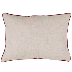 Vintage Car Holiday Lumbar Pillow