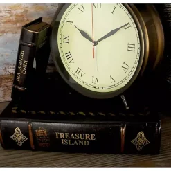 Vintage Classics Faux Leather Book Boxes, Set of 3