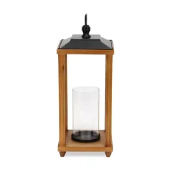 Vivora Wooden Open Lantern, 20.5 in.