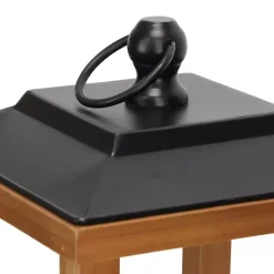 Vivora Wooden Open Lantern, 20.5 in.