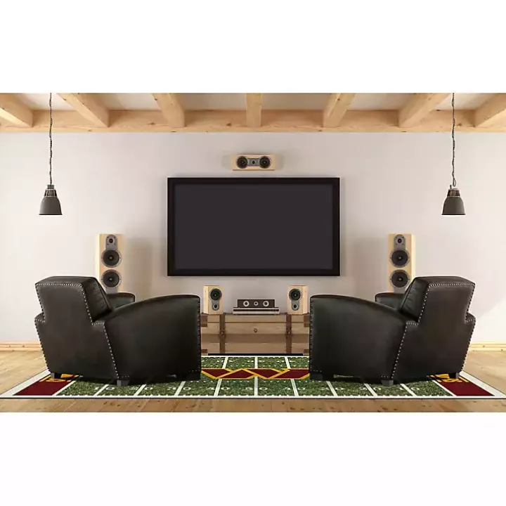 Washington Commanders Home Field Area Rug, 6x8