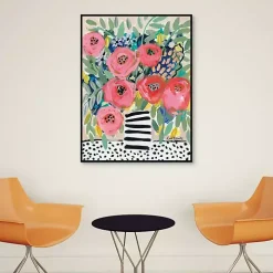 Welcome to the Party Framed Canvas Art Print