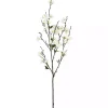 White Cherry Blossom Stems, Set of 3