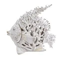 White Coral Angelfish Figurine