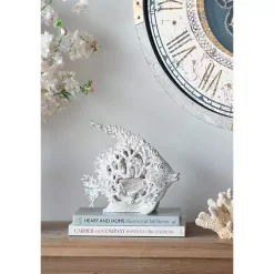 White Coral Angelfish Figurine