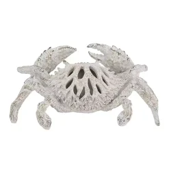 White Coral Crab Figurine