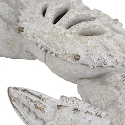 White Coral Crab Figurine