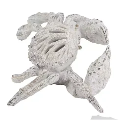 White Coral Crab Figurine