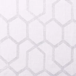 White Paton Curtain Panel Set, 108 in.