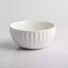 White Petals Ceramic Cereal Bowl