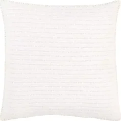 White Simple Texture Pillow