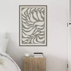 Winding Vine Framed Canvas Art Print