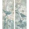 Winter Birds I & II Canvas Art Prints, Set of 2