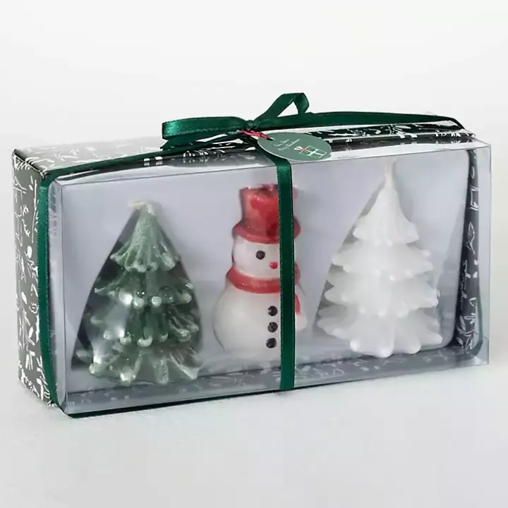 Winter Wonderland Kitira Candles, Set of 3