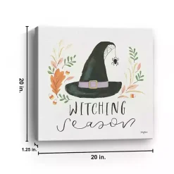 Witching Season Canvas Art Print