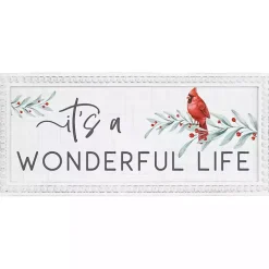 Wonderful Life Beaded Frame Wall Plaque