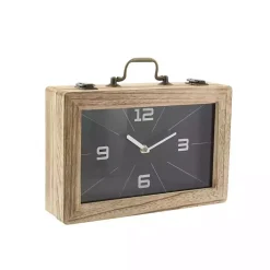 Wooden Novelty Briefcase Clock