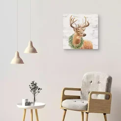 Woodland Stag Canvas Art Print
