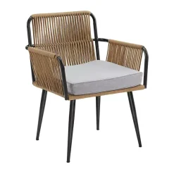 Woven Neutrals 2-pc. Outdoor Armchair Set