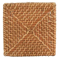 Woven Rattan Martha Stewart Flatware Caddy