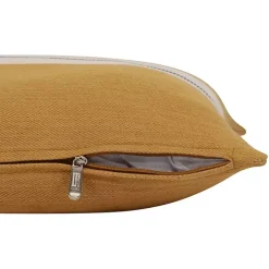 Yellow Single Stripe Pillow