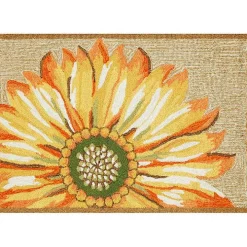 Yellow Sunflower Indoor/Outdoor Rug
